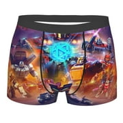Men's Transformers Boxer Briefs Soft Comfort Breathable Underwear